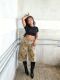 Plus Size Print Seventh Jeans GYLN-0023