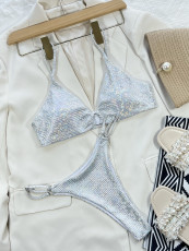 Sexy Solid Color 2 Piece Bikinis CSYZ-C192W