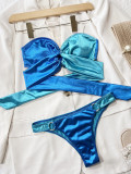 Contrast Color Bikinis 2 Piece Swimsuit CSYZ-C567QY