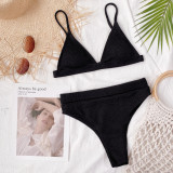 Solid Color Bikinis 2 Piece Swimsuit CSYZ-B170