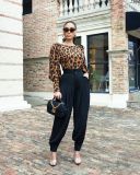 Solid Color Press Pleated Pants LSD-2909