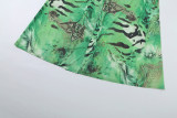 Deep V Neck Print Backless Split Maxi Dress XEF-K6D11375A