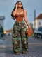Fashion Camouflage Print Loose Jeans SH-391558
