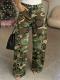 Camouflage Print Loose Jeans OD-8782