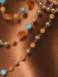 Colorful Beaded Body Chain Tank Top GZYY-B27374