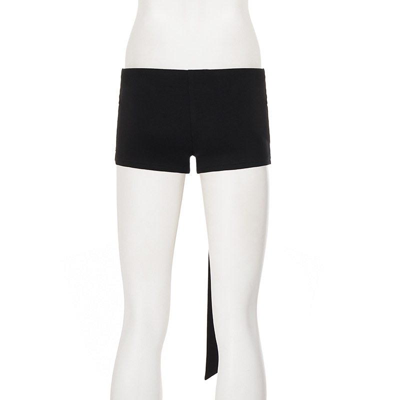 2026 Rivet Decorative Lace Up Shorts GPKJ-MR49597 | DF - www.dear