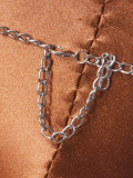 Sexy Multi-layer Alloy Chains Chest Chain Tank Top GZYY-J25524