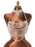 Jewel Bra Beaded Bra Chain Tank Top GZYY-B25164