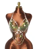 Sexy Beaded Shell Tank Top GZYY-B27278