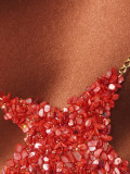 Starfish Sequin Rhinestone Chain Tank Top GZYY-B27442