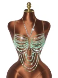 Beaded Halterneck Tank Top GZYY-B27271