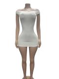 Sleeveless Solid Color Mini Dress GFCF-1460
