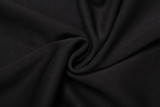 Color Block Lapel Long Sleeve Mini Dress GZJQ-K25D76398