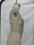 Metal Chain Deep-V Top GZYY-27192