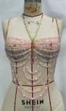 Beaded Halterneck Tank Top GZYY-B27271