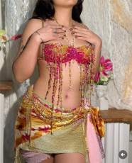 Colorful Beaded Tassel Body Chain GZYY-B25338