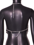 Metal Sequin Tassel Top GZYY-20678
