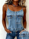 Sleeveless Sling T Shirt YWXS-K26L2366