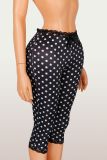 Bow-Printed Polka-Dot Seventh Pants YWXS-K26L2421