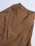 Halterneck Sleeveless Shirt Wide Leg Pants Suit HNIF-TY042