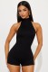 Sleeveless Backless Romper SHD-9996