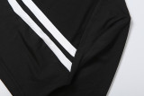 Long Sleeve Top Fifth Pants 2 Piece Set XEF-K6S12414A