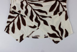 Print Halterneck Sleeveless Top GXIY-K26L2704