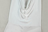 Solid Color Backless Sleeveless Jumpsuit GJYO-JP006377