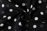 Polka Dot Print Slash Shoulder Tops GXIY-K26L2593