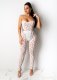 Sexy Fishnet Nightclub Lingerie Two-Piece Set AIL-079