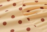 Polka Dot Print Backless Sling Mini Dress GXIY-K26L2640