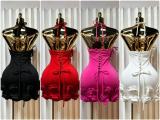 3D Rose Flower Edge Halterneck Mini Dress GADE-10122