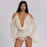 Sexy Backless Off Shoulder Top GZJQ-K6L11158A