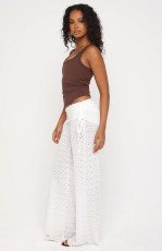 High-Waisted Drawstring Loose Lace Pants(With Panties) MZ-26010