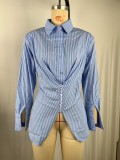 Stripe Long Sleeve Shirt GPBY-SH8516