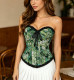 Bow-Tied Print Pleated Shaping Garment Tops GPBY-VE8367