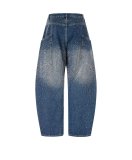 Plus Size Starry Sky Diamonds Loose Jeans GYLN-9081