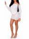 One Shoulder Long Sleeve Mini Dress NY-11297
