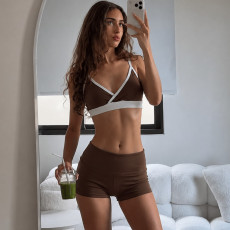 Casual Sport V Vest Short Suit GPKJ-MR49974