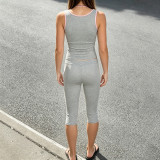 Sleeveless Sport Halterneck Three Piece Set GPKJ-MR49880