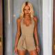 Riveted Halterneck Yoga Sport Romper GPKJ-MR50139