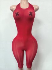 Pre Order: About 7 work days shipping Halterneck Jumpsuit YUEM-202663