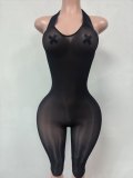 Pre Order: About 7 work days shipping Halterneck Jumpsuit YUEM-202663
