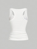 Letter Print Sleeveless Tank Top GXIY-K26L2621