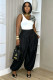 Solid Color Ruched Lantern Pants LSD-2963