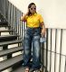 Plus Size Fashion Straight Jeans GYLN-4040
