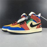 Blue The Great x Air Jordan 1 Mid “Fearless” CU2805-100