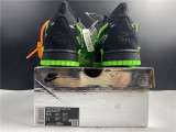 OFF-WHITE x N*ike Air Rubber Dunk “Green Strike” CU6015-001