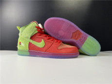 Dunk SB N*ike SB Dunk High Strawberry Cough CW7093-600