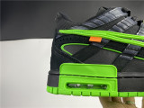 OFF-WHITE x N*ike Air Rubber Dunk “Green Strike” CU6015-001